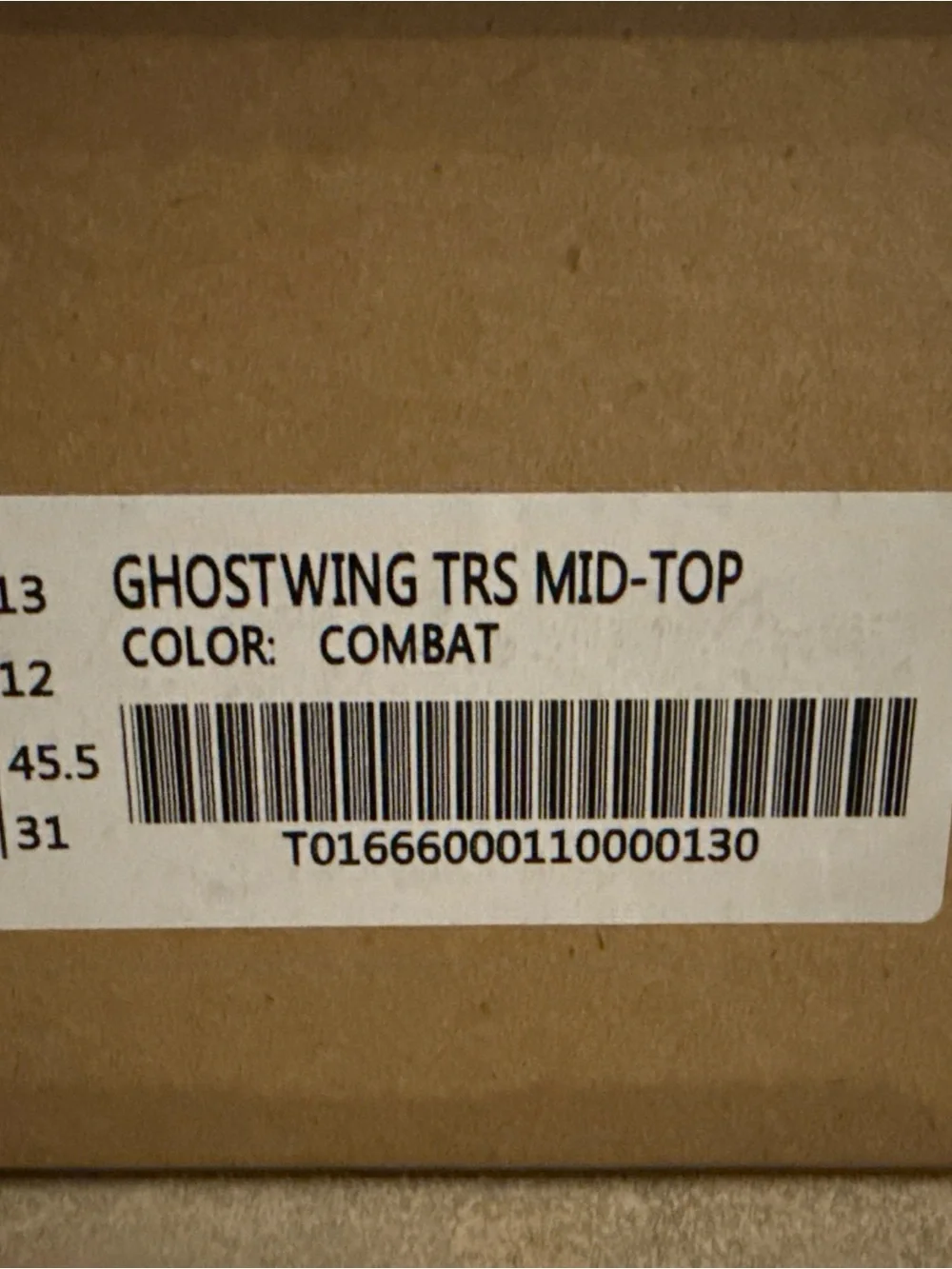 Triple Aught Design - Ghost wing, size 13, color combat